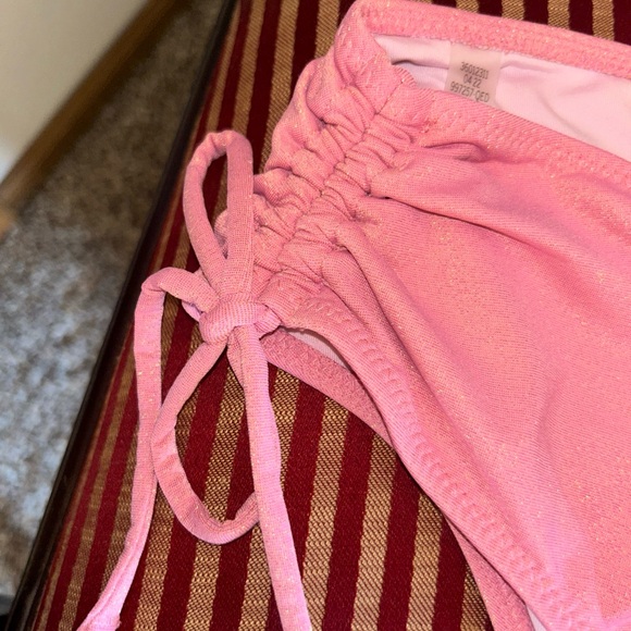 Victoria's Secret Sparkling Pink Bikini Bottom - Picture 3 of 8